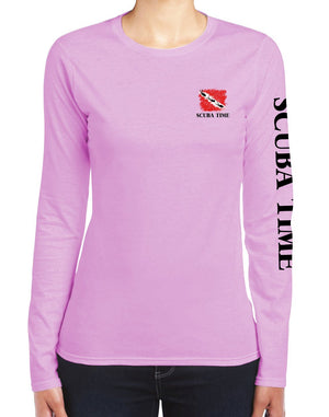 Women's UPF 50 Lightweight Microfiber Moisture Wicking Performance Fishing Shirt Scuba Tank